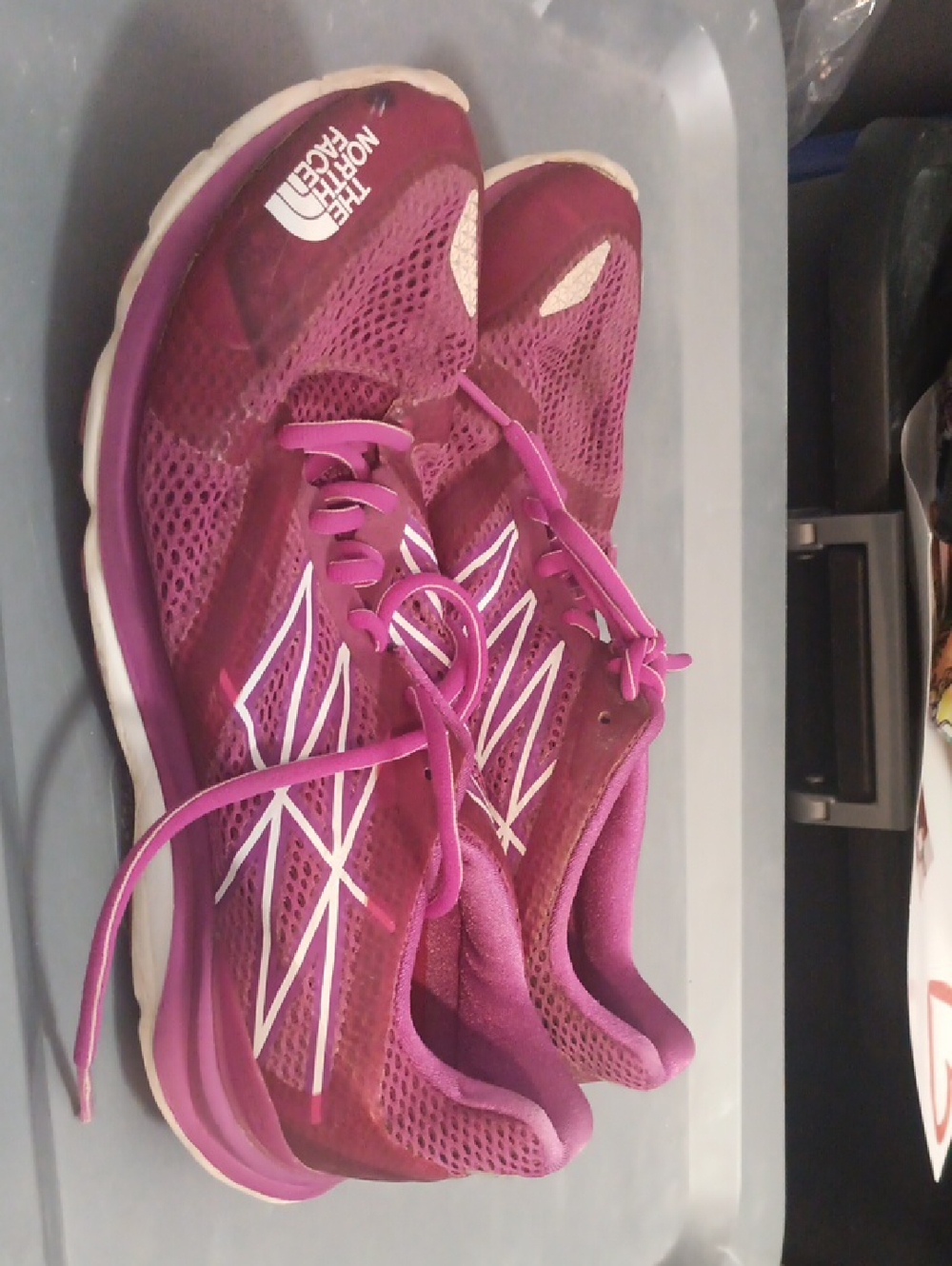 The North Face Women's Berry-Pink Trail Running Shoes